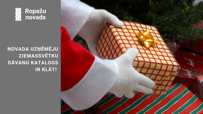 Ropažu uzņēmēja kopkatalogs Ziemassvētkos