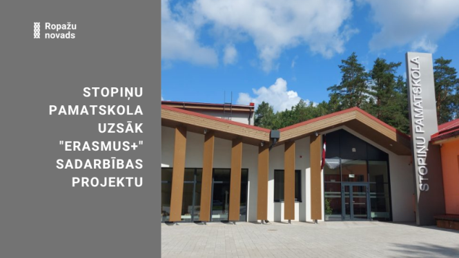 Stopiņu pamatskola uzsāk projektu