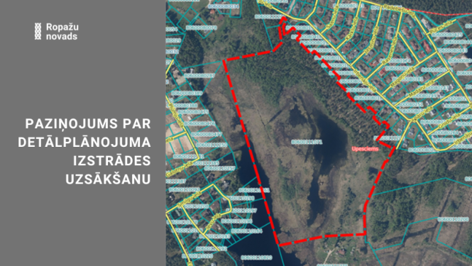 Paziņojums par detālplānojumu