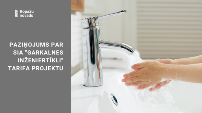 Paziņojums, SIA "Garkalnes inženiertīkli"