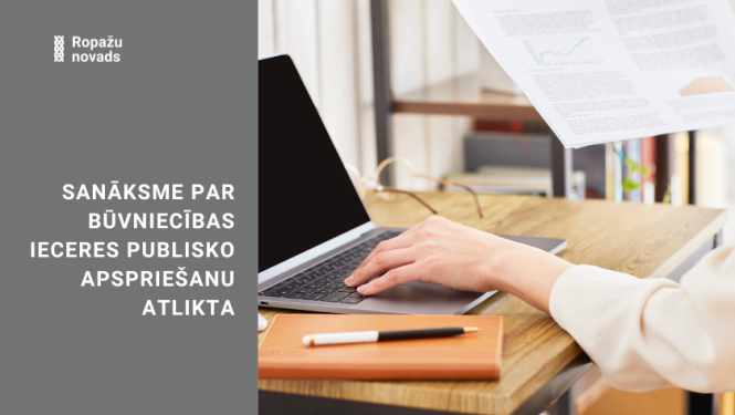 Paziņojums par sabiedrisko apspriešanu