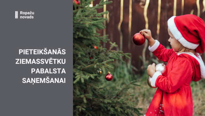 Pieteikšanās Ziemassvētku pabalstam