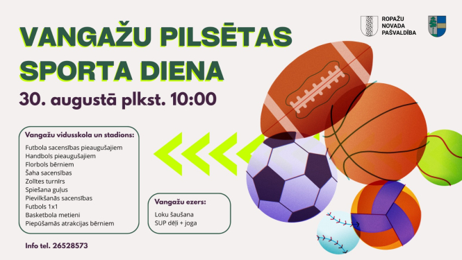 afiša sporta dienai