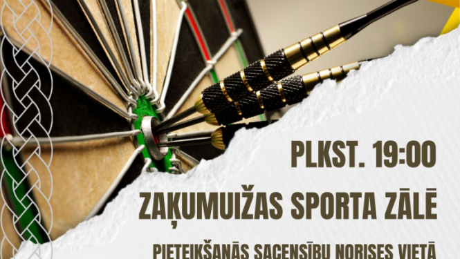 Ropažu pagasta sacensības Šautriņu spēles 501