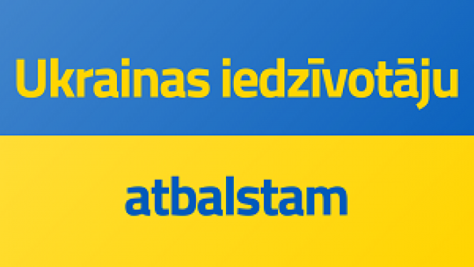Ukrainas iedzīvotāju atbalstam
