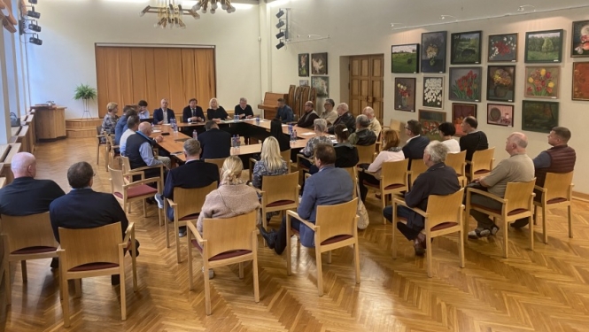 Berģos notika iedzīvotāju tikšanās