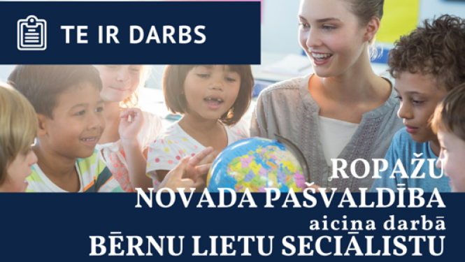 Vakance Bērnu lietu speciālists
