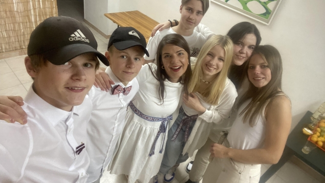 Garkalnes pagasta skolēni piedalījās starptautiskā jauniešu apmaiņas kultūras projektā Itālijā