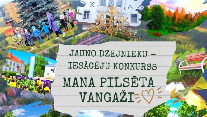 Noslēdzies darbu iesūtīšanas etaps jauno dzejnieku – iesācēju konkursā “Mana pilsēta - Vangaži”