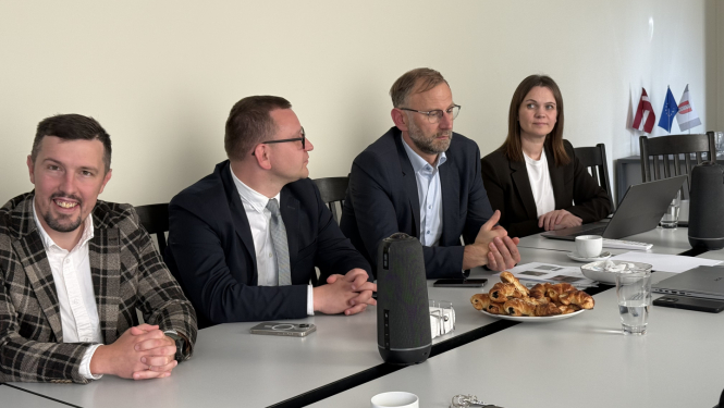 Satiksmes ministra vizīte