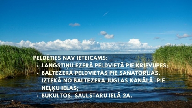 Ūdens kvalitāte peldvietās, 25. augusts