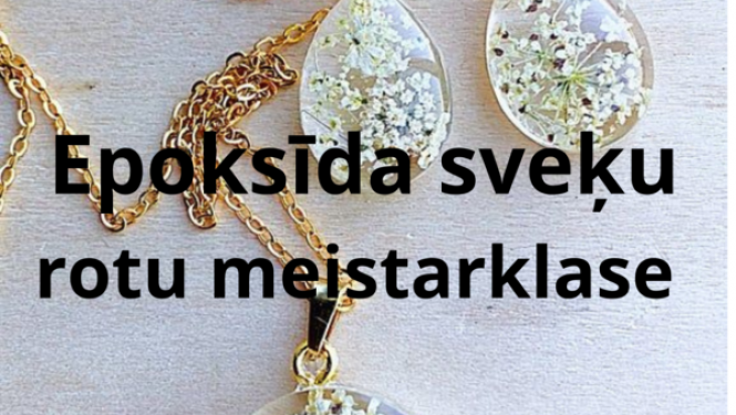 Epoksīda sveķu meistarklase