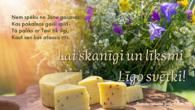 Sveicam Līgo svētkos