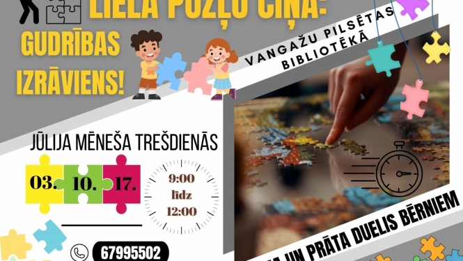 Lielā puzļu cīņa: gudrības izrāviens