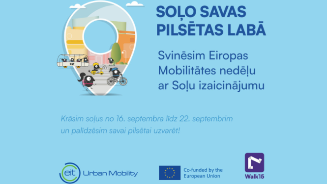 Sper soli par savu pilsētu! 
