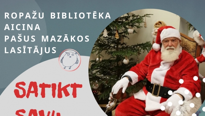 Satiec Ziemassvētku vecīti