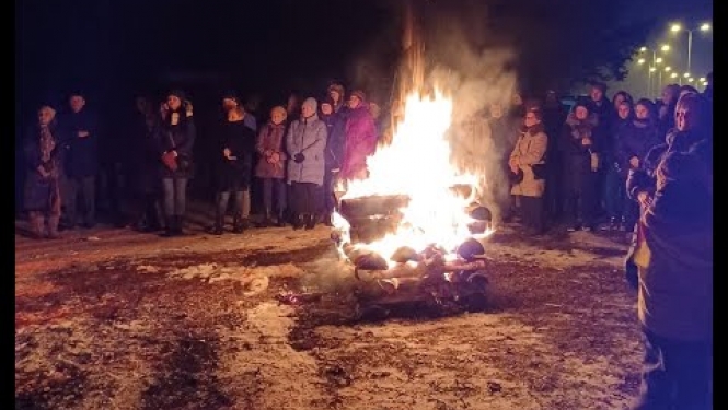 BARIKĀDĒM-32, atceres pasākums Ulbrokā, Ropažu novadā, 20.01.2023.