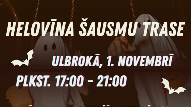 helovīna šausmu trase Ulbrokā
