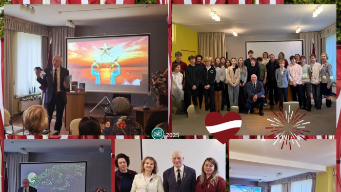 Lāčplēša diena Vangažu bibliotēkā