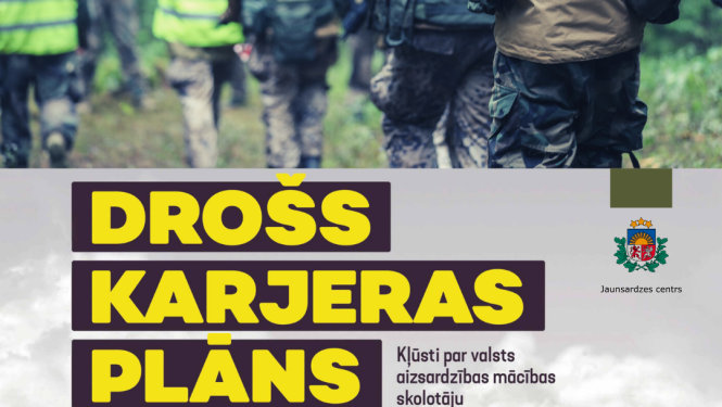 Jaunsardzes vakance banneris