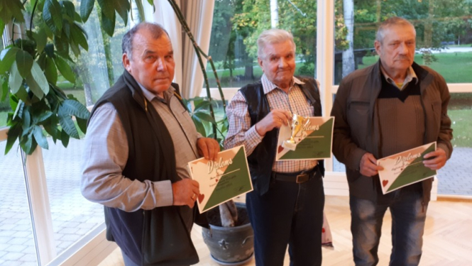 Ropažu pagasta zolītes čempionata 2. posma uzvarētājs ogrēnietis Jānis Želvis