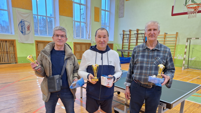 "Vangažu galda tenisa atklātais turnīrs" 1. posms