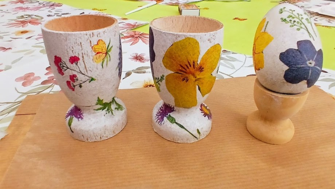 Vangažu bibliotēkas radošā darbnīca Lieldienās