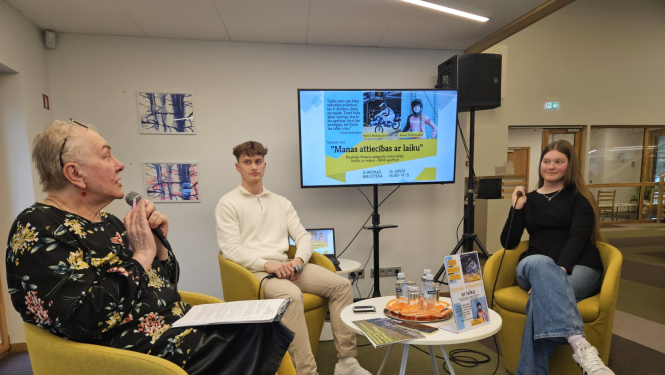 Tikšanās Ulbrokas bibliotēkā