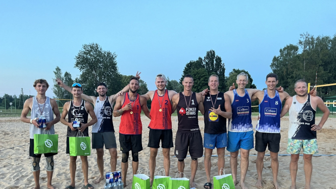 Aizraujošas cīņas Upesciema smiltīs 