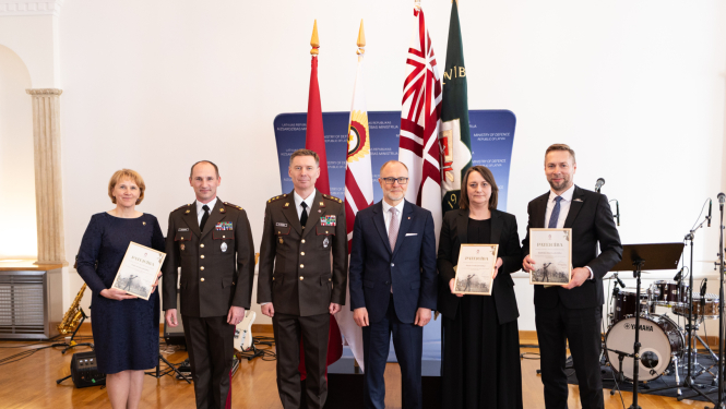 Ropažu novada pašvaldība saņem pateicību no zemessardzes