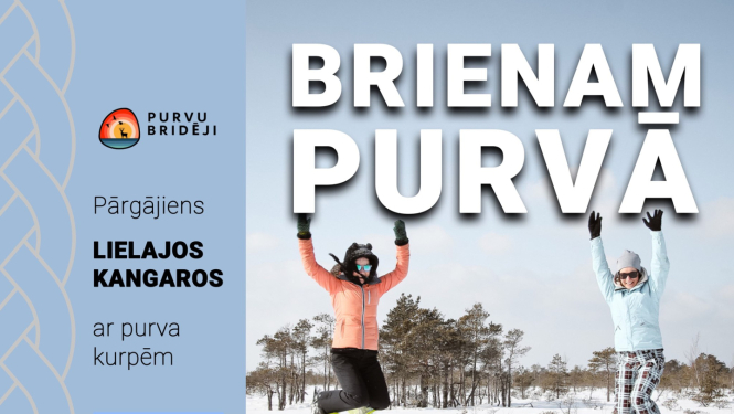 Pārgājiens Brienam purvā