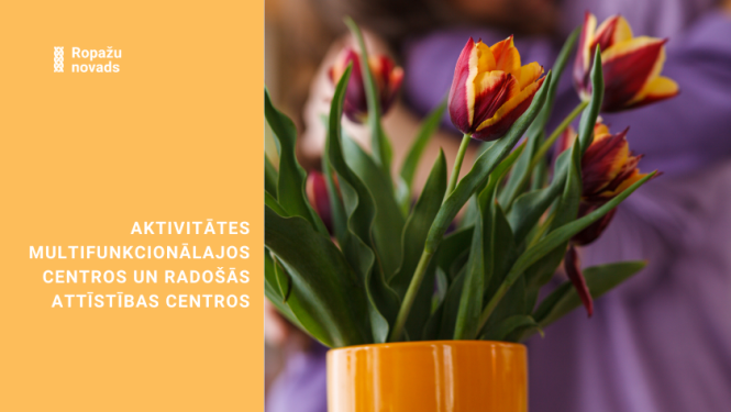 Aktivitātes multifunkcionālajos centros un radošās attīstības centros, afiša