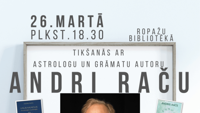 Tikšanās ar Andri Raču, afiša