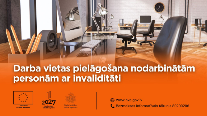 Darba vietas pielāgošana, NVA informācija