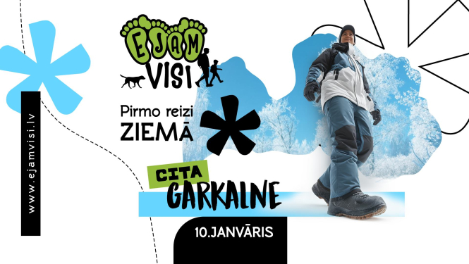 Pārgājiens ziemā “EJAM VISI!” 