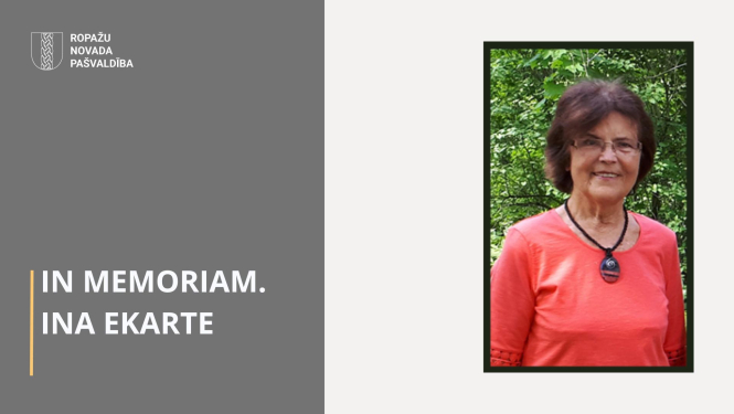 In Memoriam. Ina Ekarte