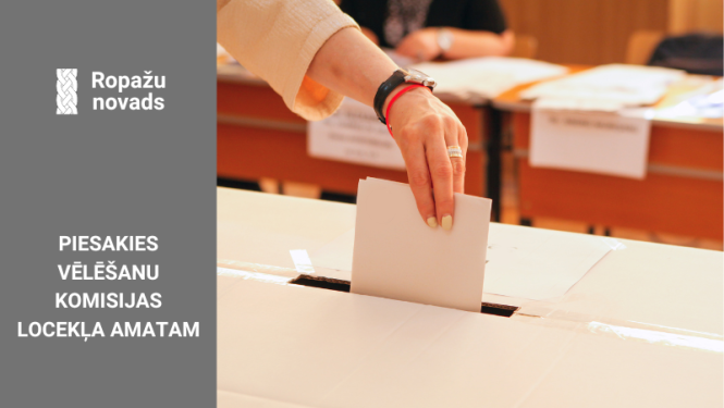 Piesakies vēlēšanu komisijā