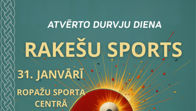 Atvērto durvju diena Ropažu Sporta centrā