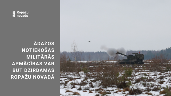 Militārās mācības Ādažu poligonā