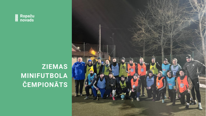 Ropažu novada ziemas minifutbola čempionāts, kopbilde