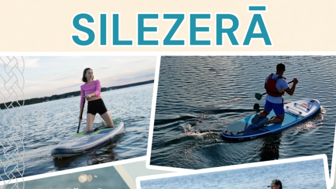 SUP piedzīvojums Silaezerā, AFIŠA