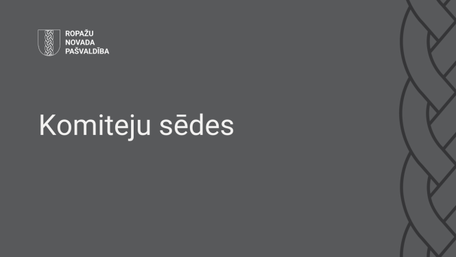 uzraksts komiteju sēdes