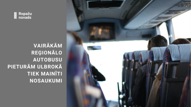 pieturvietu nosaukumu maiņa