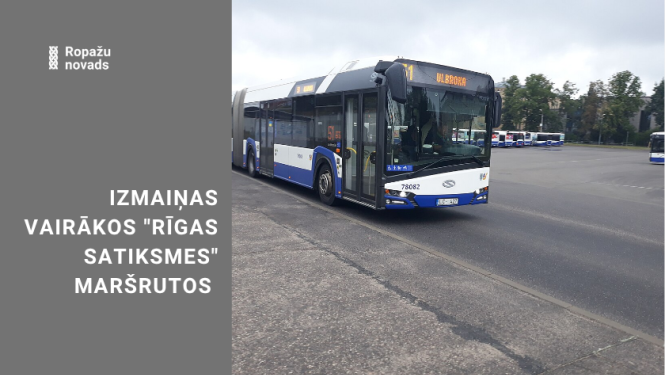 Izmaiņas autobusu sarakstā, bildē autobusu Nr. 51