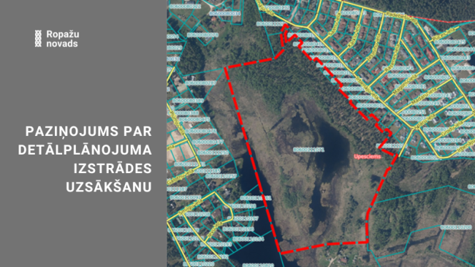 Paziņojums par detālplānojumu