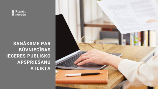 Paziņojums par sabiedrisko apspriešanu