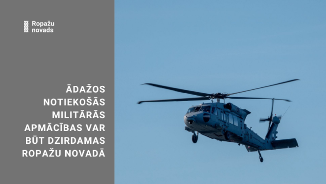 Ādažu teritorijā notiekošie pārlidojumi var būt dzirdami arī Ropažu novadā