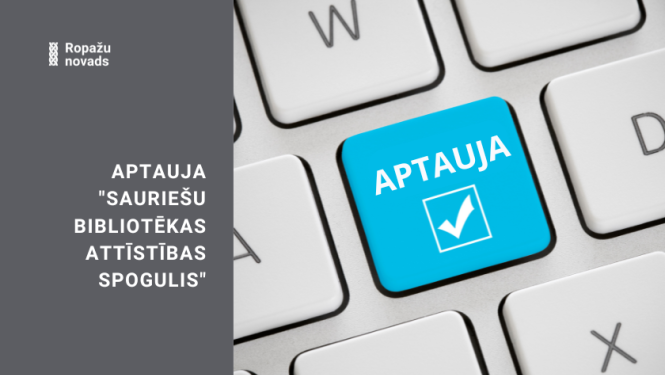 Sauriešu bibliotēkas aptauja