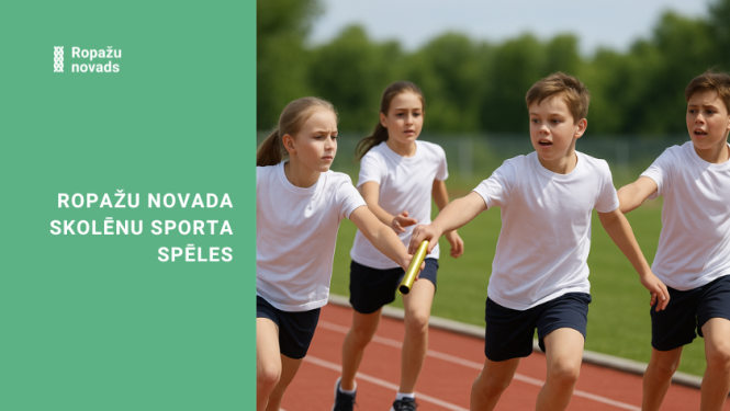  Ropažu novada skolēnu sporta spēles