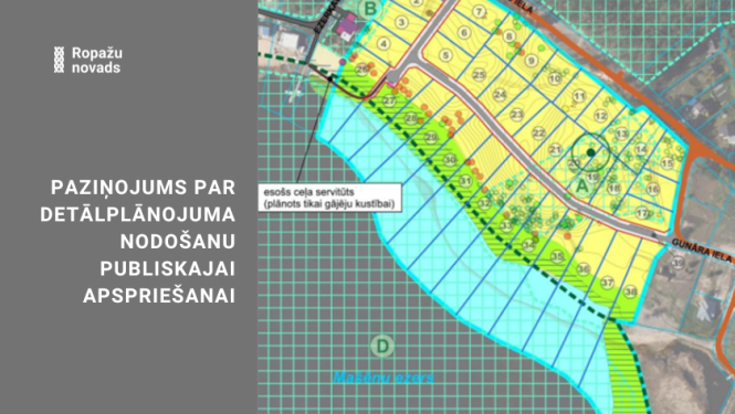 Paziņojums par detālplānojumu
